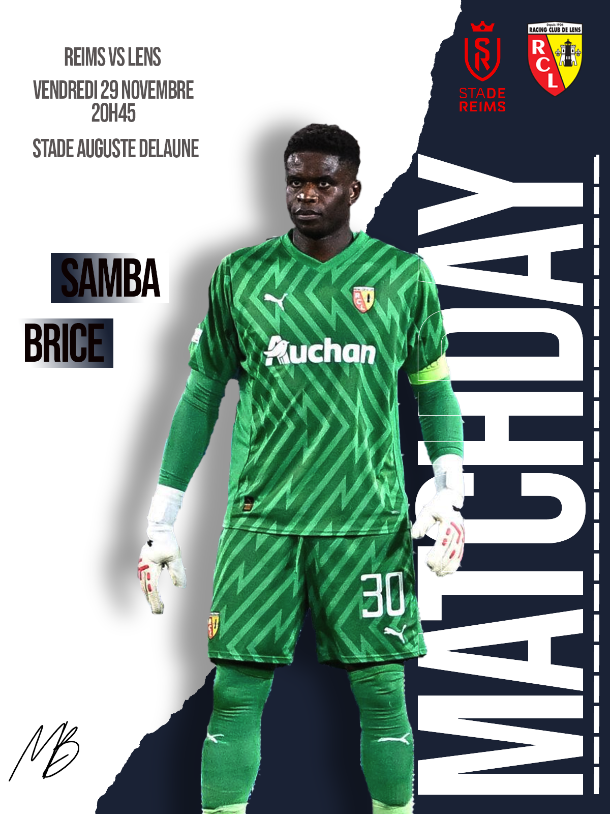 Affiche Brice Samba